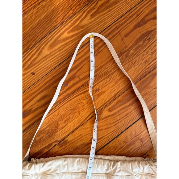 1980s Exotic Patchwork Leather Drawstring Shoulder Bag - Picture 9 of 9